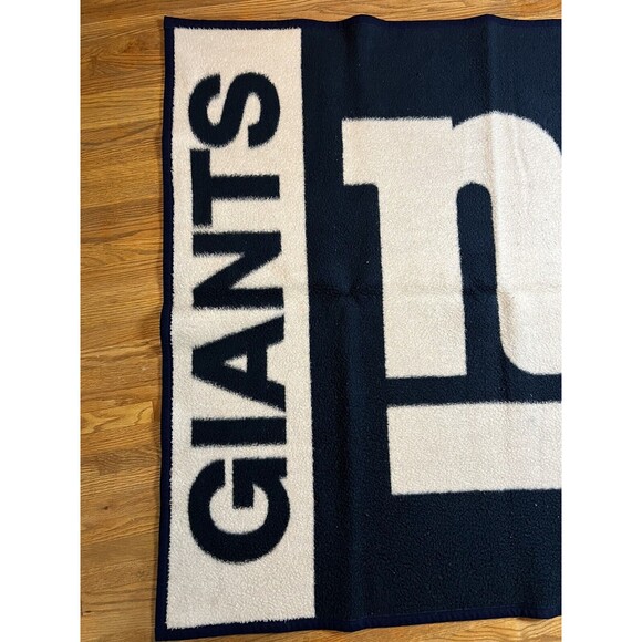 Vintage Biederlack New York Giants NFL Throw Wall Blanket 55x47" Football - Picture 2 of 10